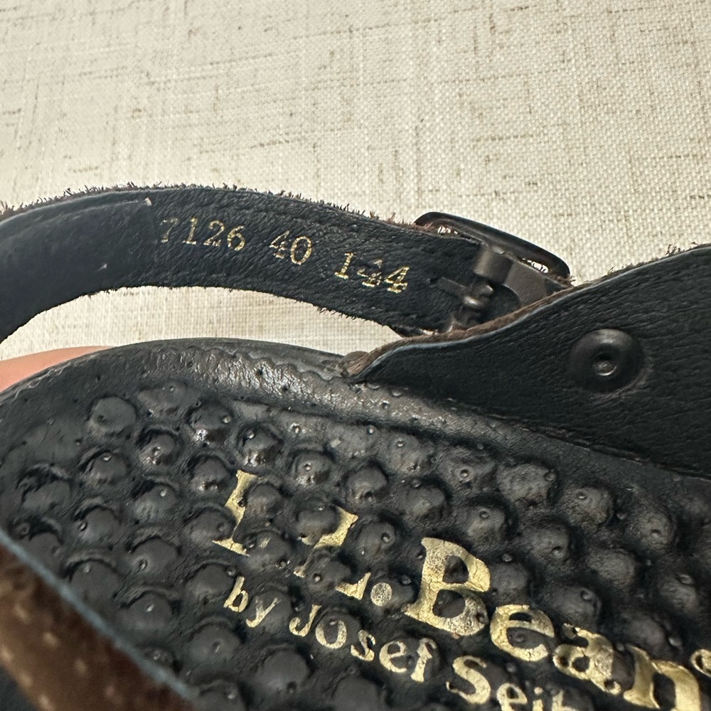 L.L. Bean Dark Brown Leather Loafers - Picture 9 of 10